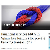 Financial services M&A in Spain: key features for private banking transactions